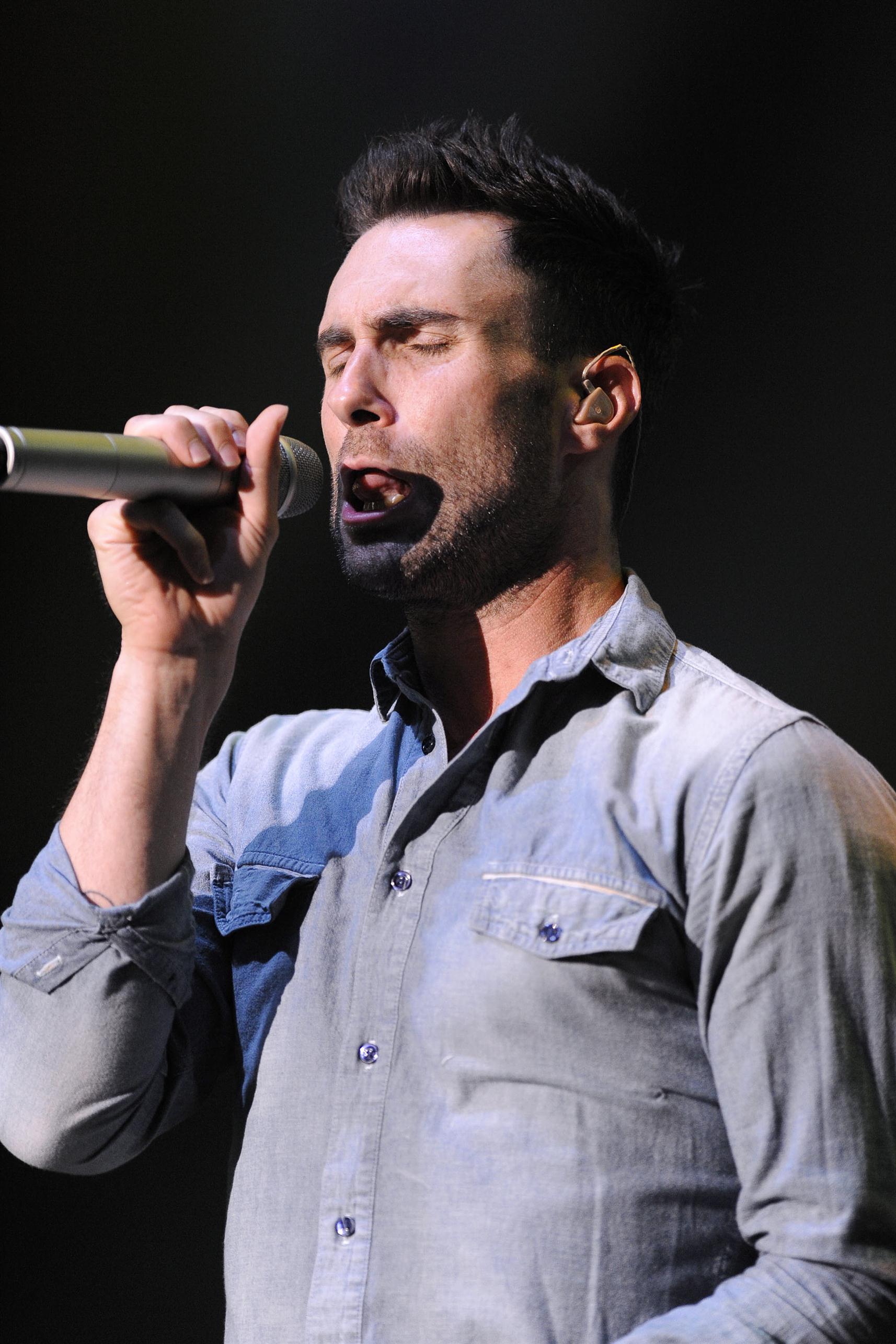 Adam Levine of Maroon 5 performs live at the 'Molson' pictures | Picture 63569